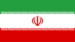 Iran flag.