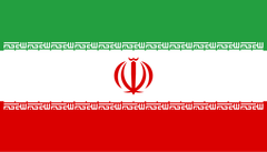 Iran flag.